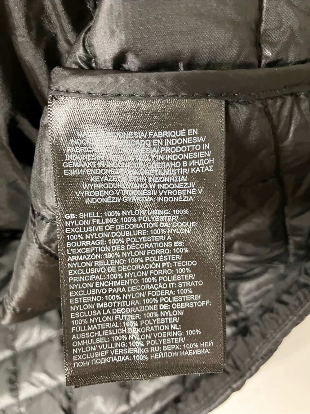 The North Face Black Thermoball Trekker Quilted Men's Vest Jacket Company Logo - Picture 5 of 10